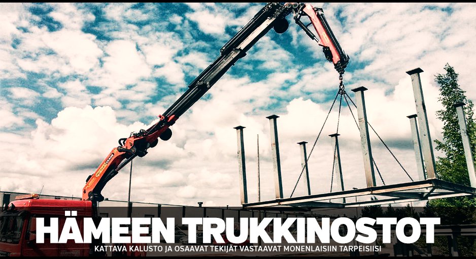 Nosturipalvelut — Hämeen Trukkinostot