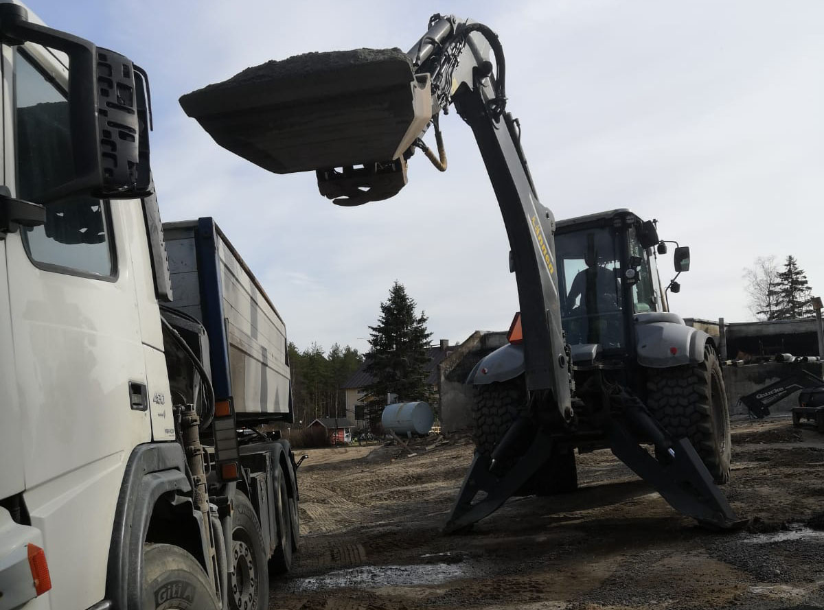 Koneurakointi ja maanrakennus