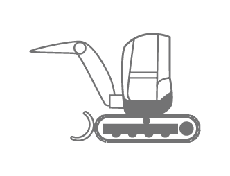 Kaivuri Turku kalusto