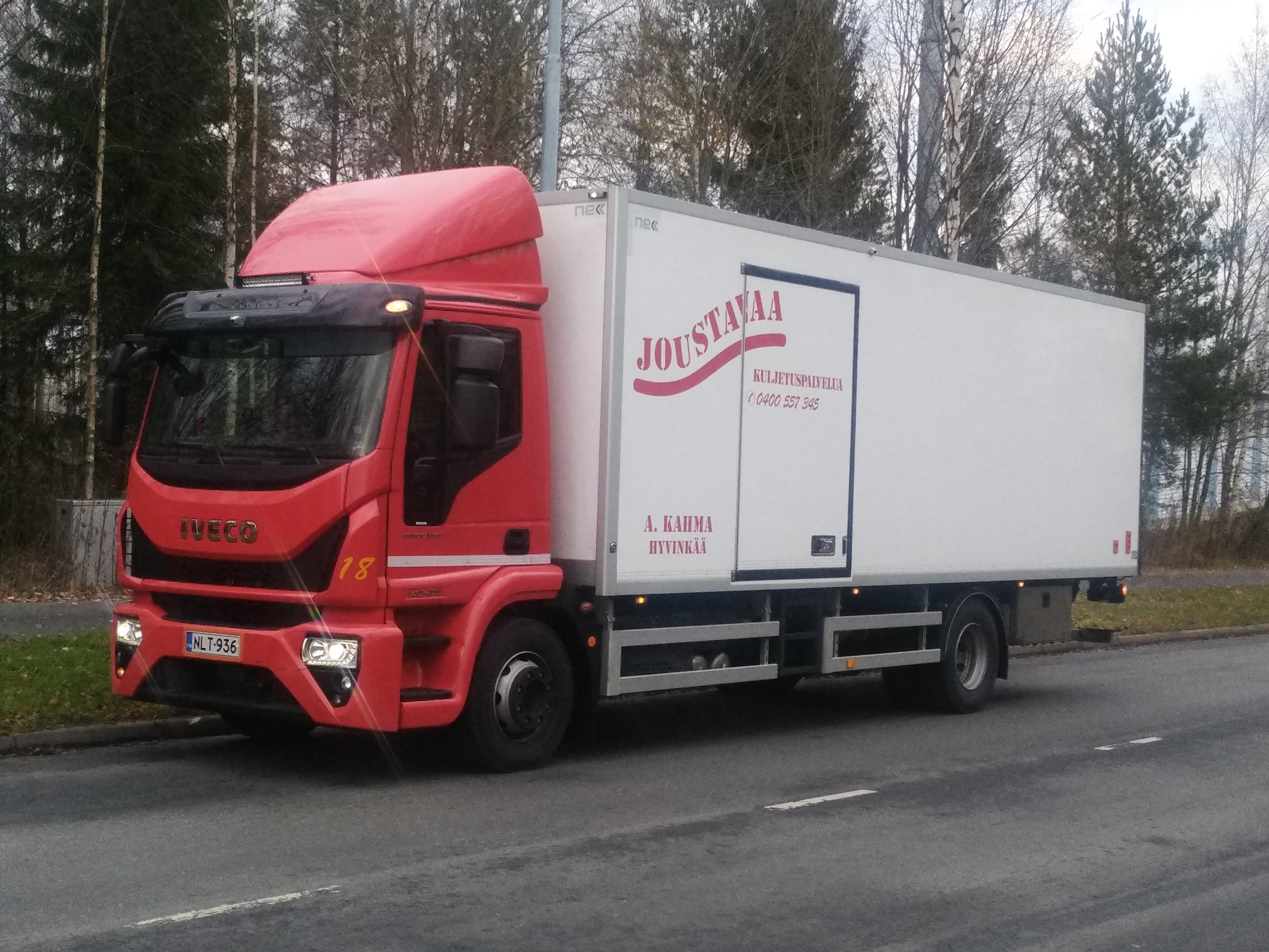 Kuljetusliike A. Kahma kuorma-auto