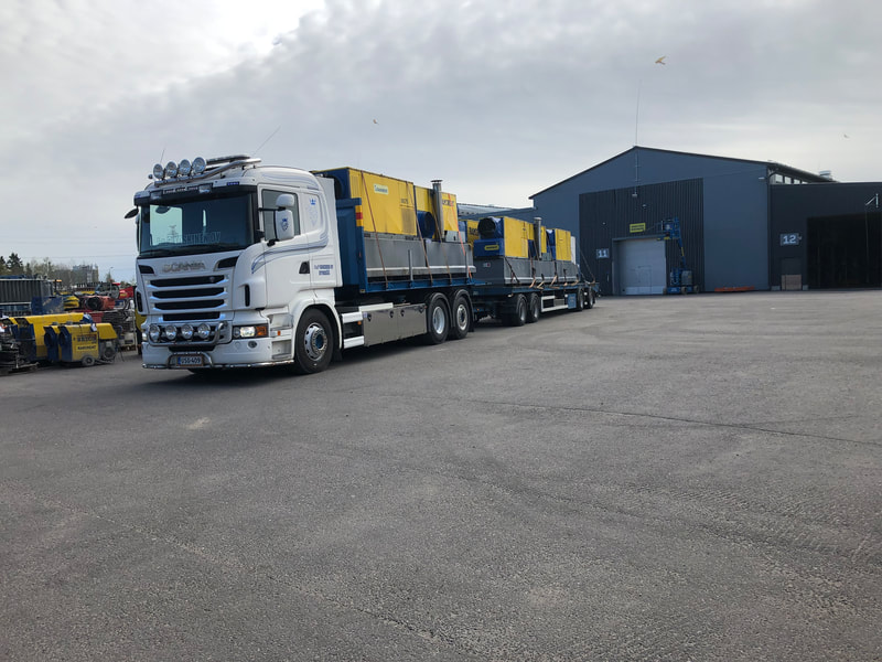 Kuljetusliike J&P Koskinen kuorma-auto