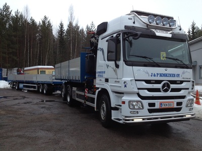 Kuljetuspalvelut — J&P Koskinen