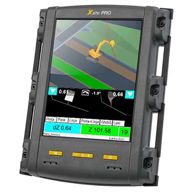 3D-koneohjausjärjestelmä Xsite PRO