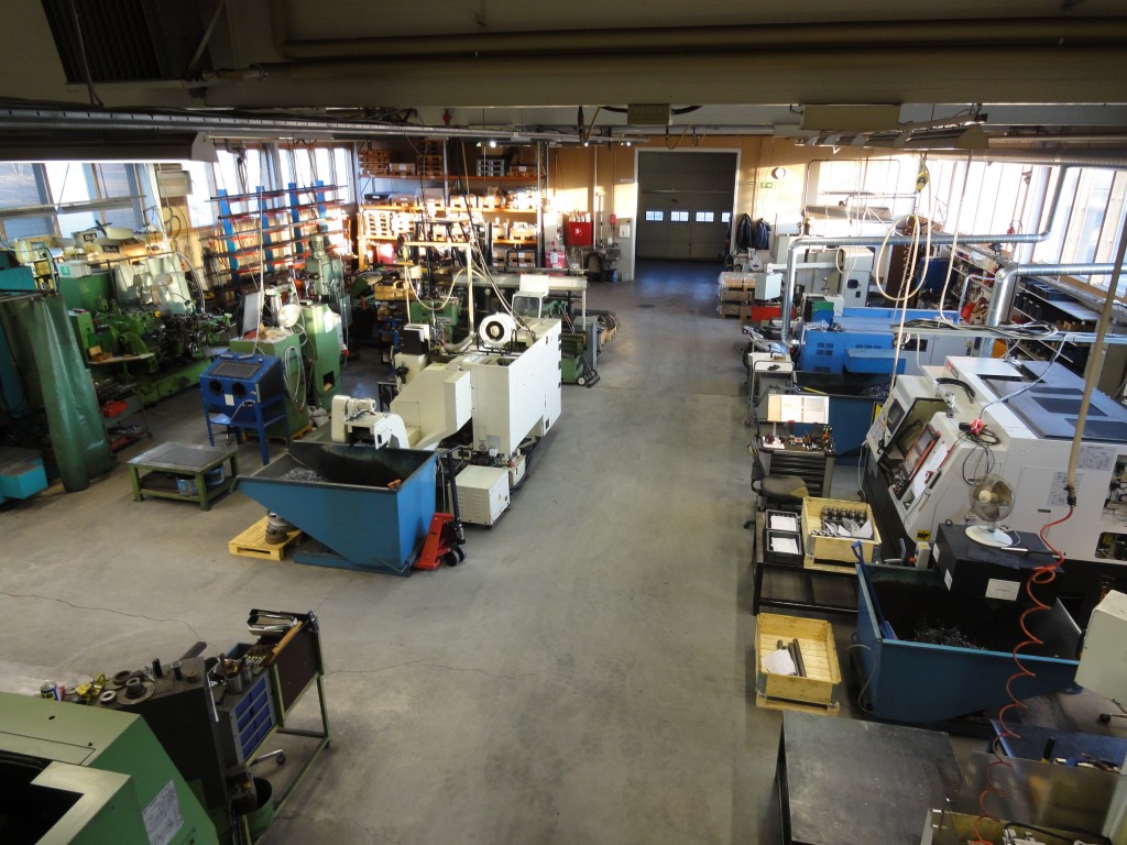 Pamesorin koneistamo