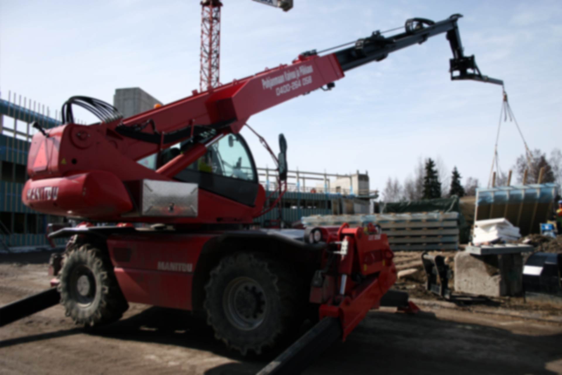 Nostotyöt kurottajalla