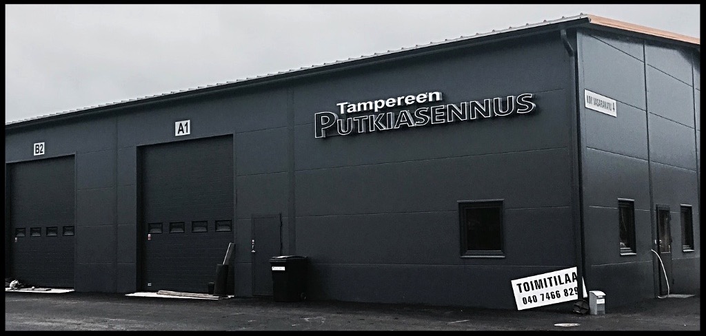 Tampereen Putkiasennus toimitilat