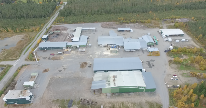 Vuokila Wood tehdasalue